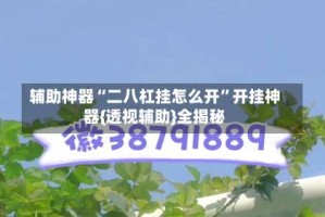 辅助神器“二八杠挂怎么开”开挂神器{透视辅助}全揭秘