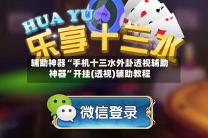 辅助神器“手机十三水外卦透视辅助神器”开挂(透视)辅助教程