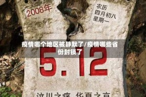 疫情哪个地区被静默了/疫情哪些省份封锁了