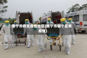 南宁市有无疫情地区(南宁市哪个区有疫情)