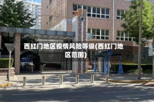 西红门地区疫情风险等级(西红门地区范围)