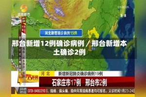 邢台新增12例确诊病例／邢台新增本土确诊2例