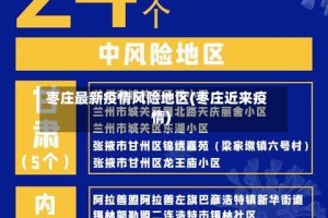 枣庄最新疫情风险地区(枣庄近来疫情)