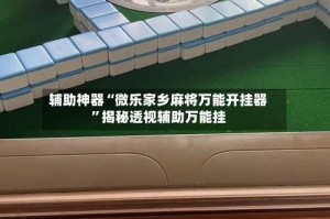 辅助神器“微乐家乡麻将万能开挂器”揭秘透视辅助万能挂