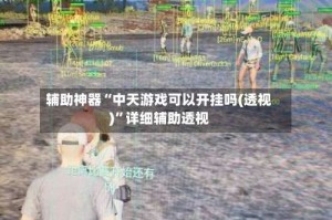 辅助神器“中天游戏可以开挂吗(透视)”详细辅助透视
