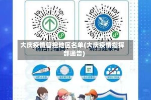 大庆疫情管控地区名单(大庆疫情指挥部通告)