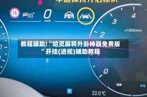 教程辅助!“哈灵麻将外卦神器免费版”开挂(透视)辅助教程