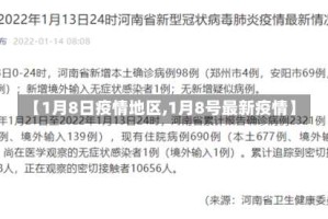 【1月8日疫情地区,1月8号最新疫情】