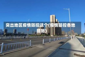 突出地区疫情防控这个(疫情防控各地措施)