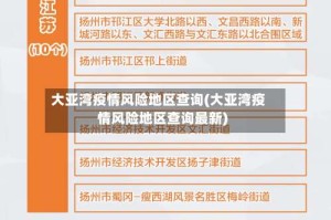 大亚湾疫情风险地区查询(大亚湾疫情风险地区查询最新)