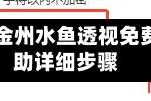 软件分享“金州水鱼透视免费”开挂辅助详细步骤