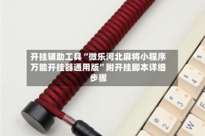 开挂辅助工具“微乐河北麻将小程序万能开挂器通用版”附开挂脚本详细步骤