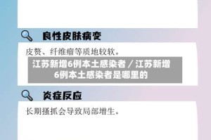江苏新增6例本土感染者／江苏新增6例本土感染者是哪里的