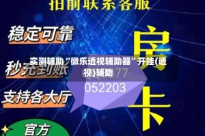 实测辅助“微乐透视辅助器”开挂(透视)辅助