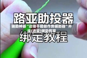 辅助神器“边锋干瞪眼作弊辅助器”开挂(透视)辅助教程