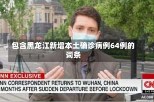 包含黑龙江新增本土确诊病例64例的词条