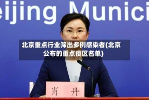 北京重点行业筛出多例感染者(北京公布的重点疫区名单)