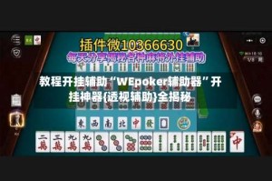教程开挂辅助“WEpoker辅助器”开挂神器{透视辅助}全揭秘