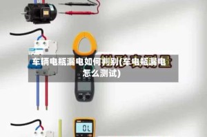 车辆电瓶漏电如何判别(车电瓶漏电怎么测试)
