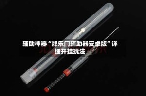 辅助神器“牌乐门辅助器安卓版”详细开挂玩法