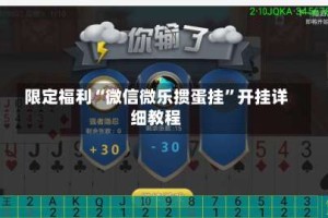 限定福利“微信微乐掼蛋挂”开挂详细教程