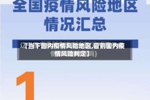【当下国内疫情风险地区,目前国内疫情风险判定】
