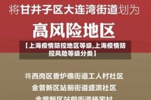 【上海疫情防控地区等级,上海疫情防控风险等级分类】