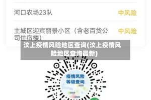 汶上疫情风险地区查询(汶上疫情风险地区查询最新)