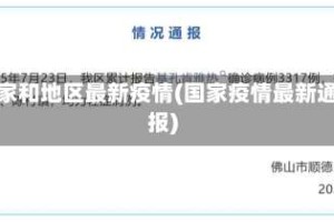 国家和地区最新疫情(国家疫情最新通报)