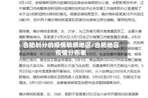 合肥划分的疫情敏感地区/合肥地区疫情分布表