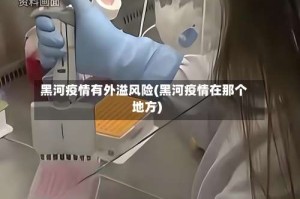 黑河疫情有外溢风险(黑河疫情在那个地方)