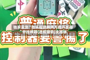 独家实测“微乐福建麻将万能开挂器”开挂神器{透视辅助}全揭秘