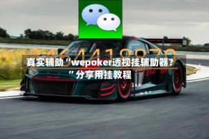 真实辅助“wepoker透视挂辅助器？”分享用挂教程