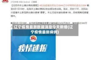 辽宁疫情最新数据消息今天新增(辽宁疫情最新病例)