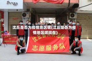 沈丘是否为疫情地区呢(沈丘是否为疫情地区呢现在)