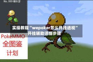 实操教程“wepoker怎么开挂透视”开挂辅助详细步骤
