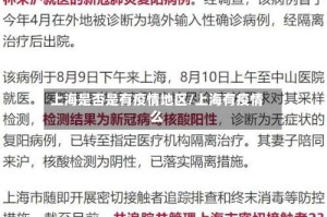 上海是否是有疫情地区/上海有疫情么