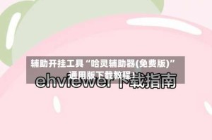 辅助开挂工具“哈灵辅助器(免费版)”通用版下载教程！