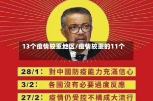 13个疫情较重地区/疫情较重的11个省