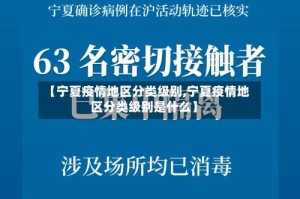 【宁夏疫情地区分类级别,宁夏疫情地区分类级别是什么】