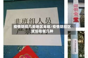 疫情防控几类地区全称/疫情防控区域包括哪几种
