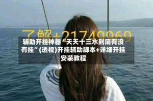 辅助开挂神器“天天十三水到底有没有挂”(透视)开挂辅助脚本+详细开挂安装教程