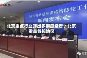 北京重点行业筛出多例感染者／北京重点管控地区