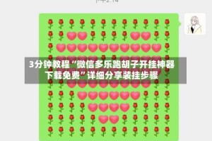 3分钟教程“微信多乐跑胡子开挂神器下载免费”详细分享装挂步骤