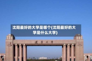 沈阳最好的大学是哪个(沈阳最好的大学是什么大学)