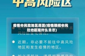 疫情中风险地区原因(疫情期间中风险地区是什么意思)