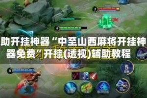 辅助开挂神器“中至山西麻将开挂神器免费”开挂(透视)辅助教程