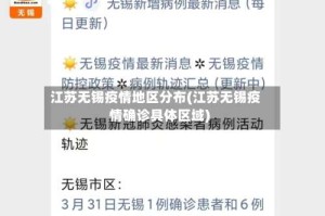 江苏无锡疫情地区分布(江苏无锡疫情确诊具体区域)