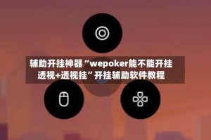 辅助开挂神器“wepoker能不能开挂透视+透视挂”开挂辅助软件教程