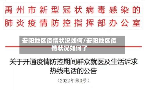 安阳地区疫情状况如何/安阳地区疫情状况如何了-第2张图片